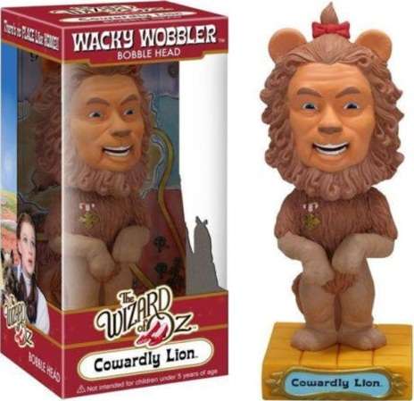 The Wizard of OZ Cowardly Lion Bobble Head : CF (New)