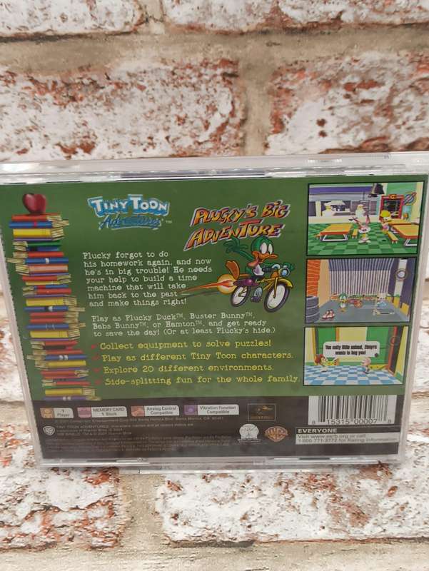 Tiny Toon Adventures Plucky's Big Adventure : PS1 NTSC