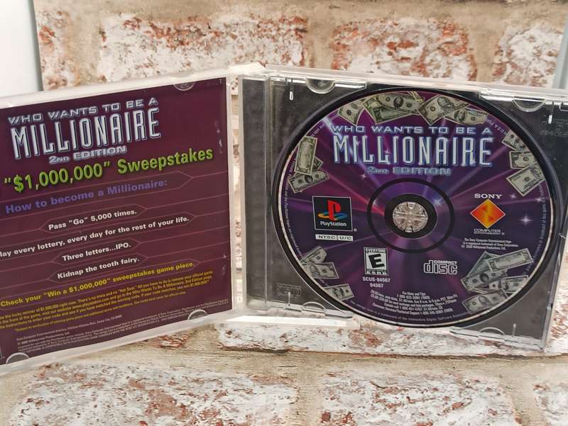 Who Wants to be a Millionaire 2nd Edition : PS1 NTSC