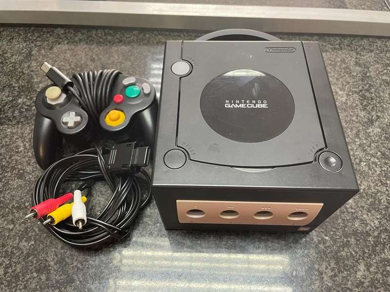 Nintendo GameCube PAL Console Black : Retro (Pre-Owned)
