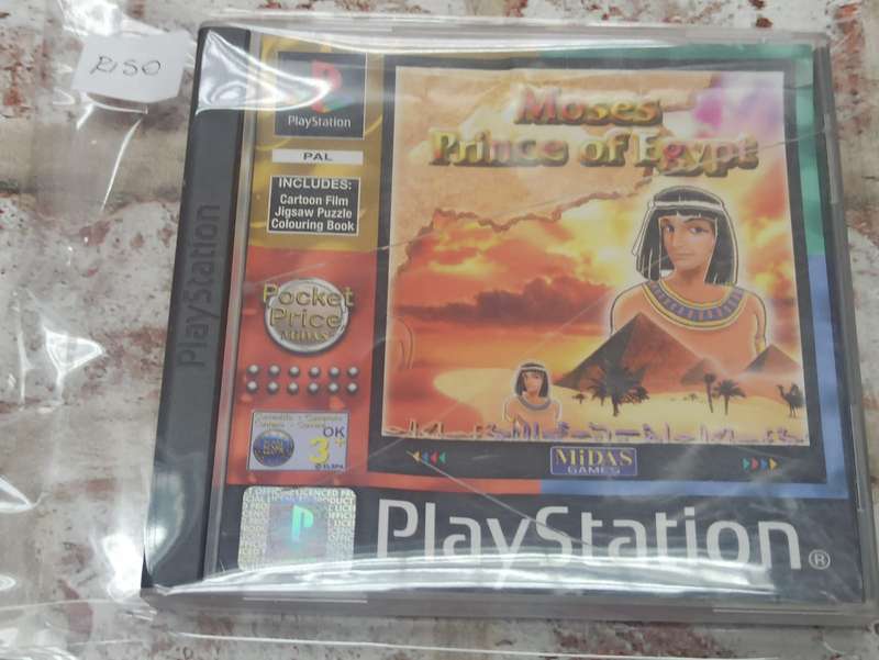Moses Prince of Egypt : PS1 PAL