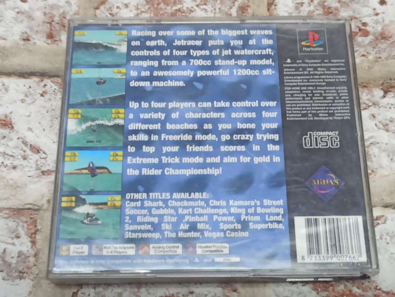 Jetracer : PS1 PAL (Pre-owned)