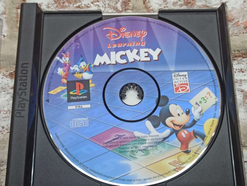 Disney's Learning Mickey : PS1 PAL