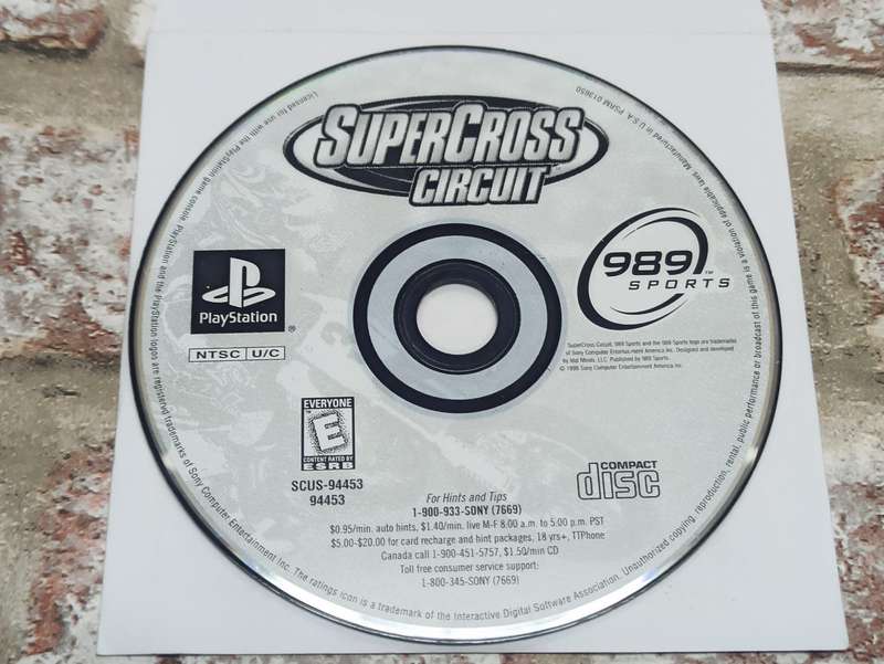 Super Cross Circuit : PS1 NTSC