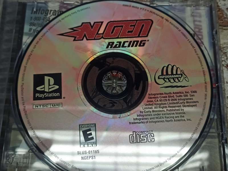 N.Gen Racing : PS1 NTSC