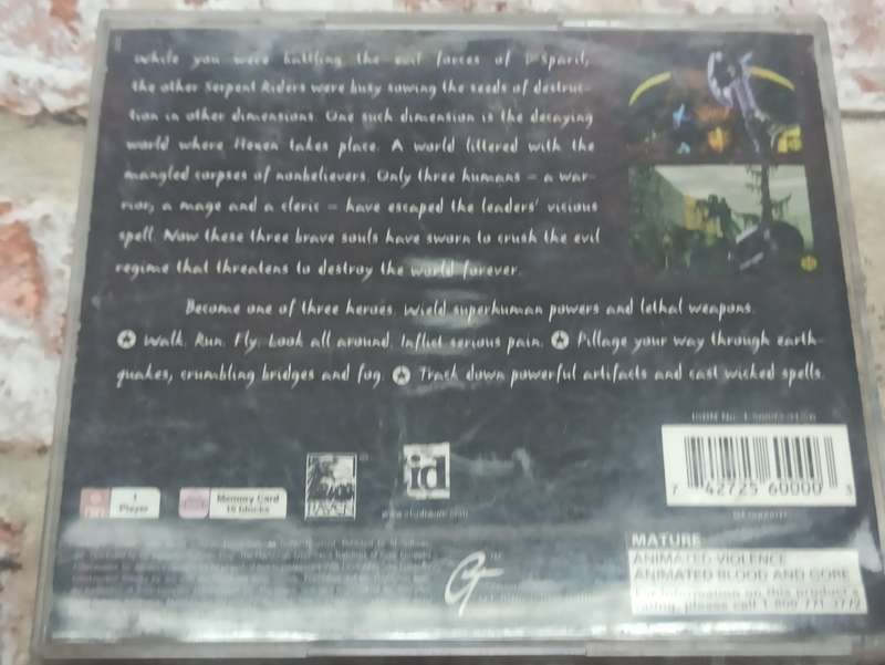 Hexen : PS1 NTSC
