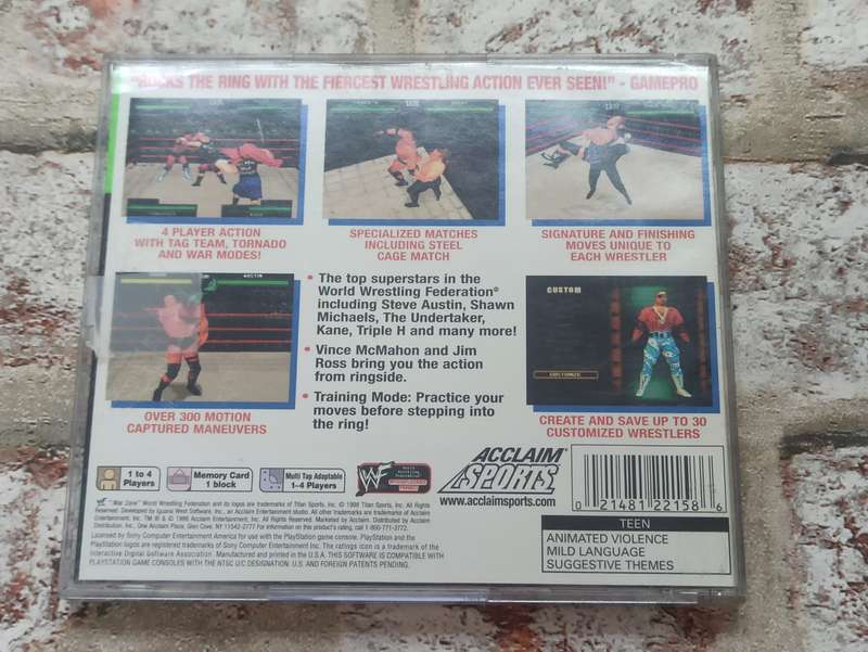 WWF War Zone : PS1 NTSC