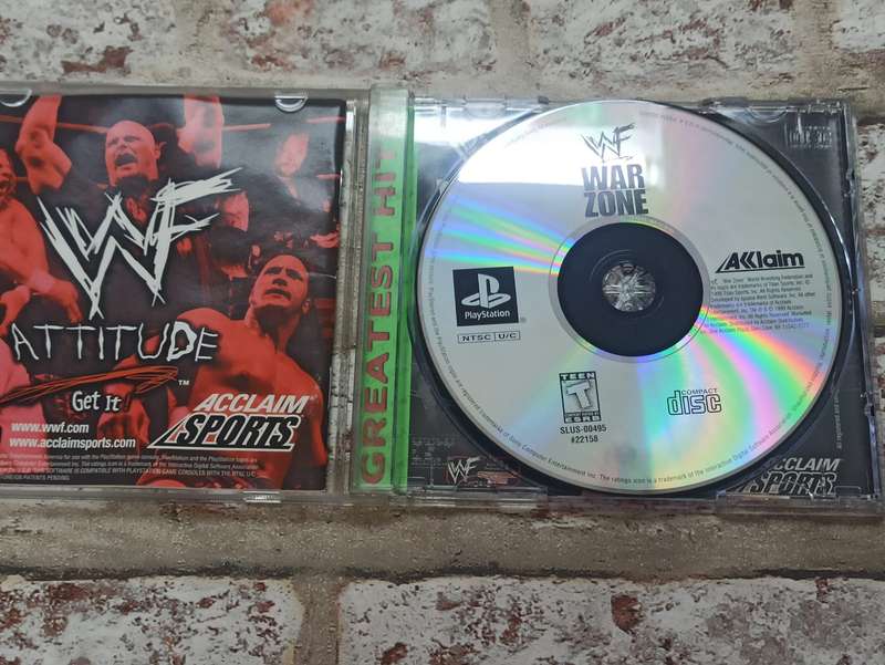 WWF War Zone : PS1 NTSC