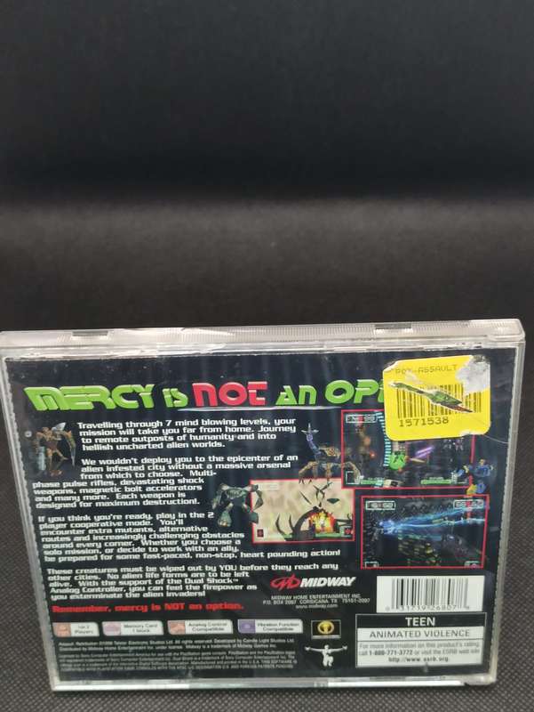 Assault Retribution : PS1 NTSC