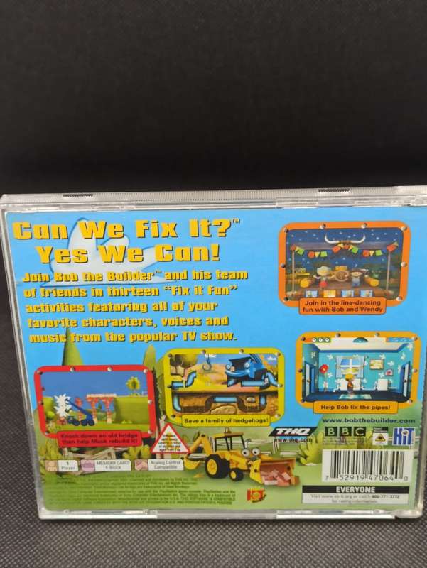 Bob the Builder 'Can We Fix It' : PS1 NTSC