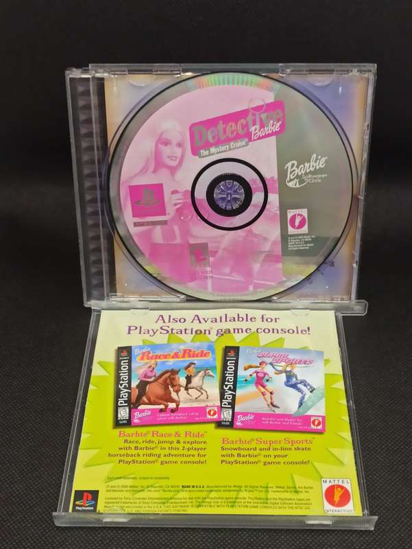 Detective Barbie The Mystery Cruise : PS1 NTSC