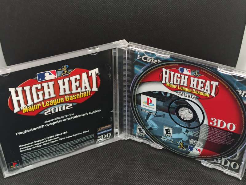 High Heat Major League Baseball 2002 : PS1 NTSC