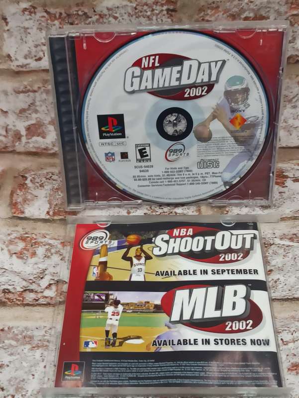 NFL Game Day 2002 : PS1 NTSC