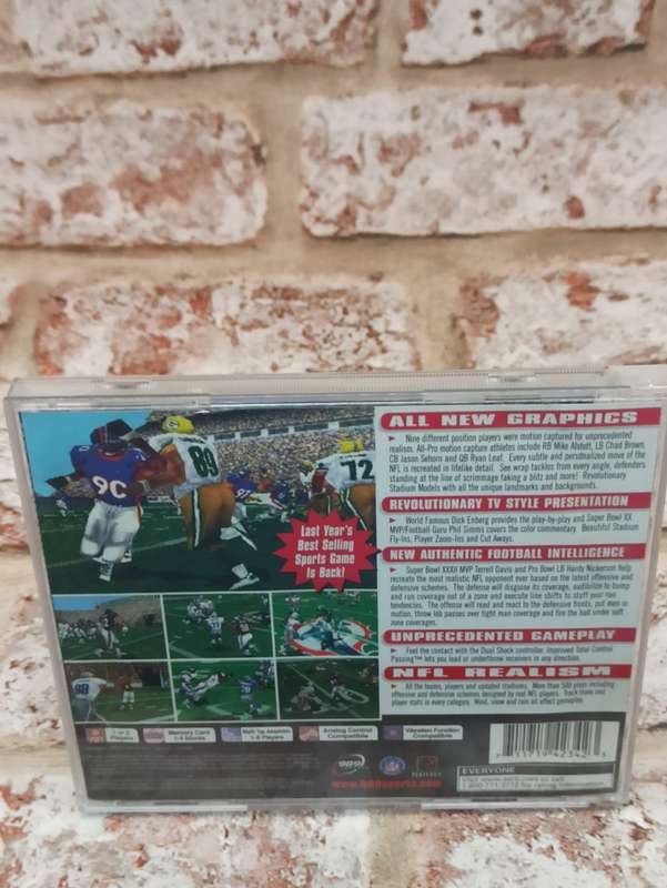 NFL Game Day '99 : PS1 NTSC