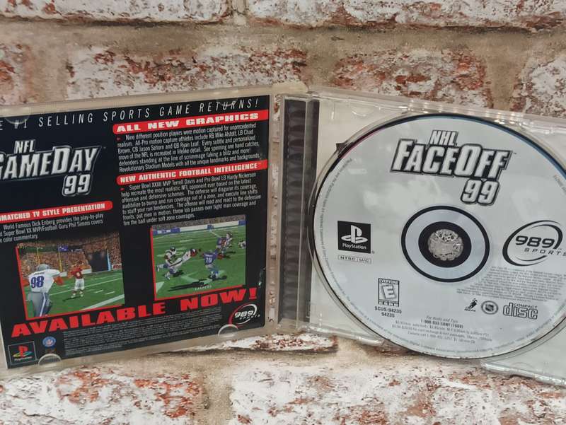 NHL Face Off '99 : PS1 NTSC