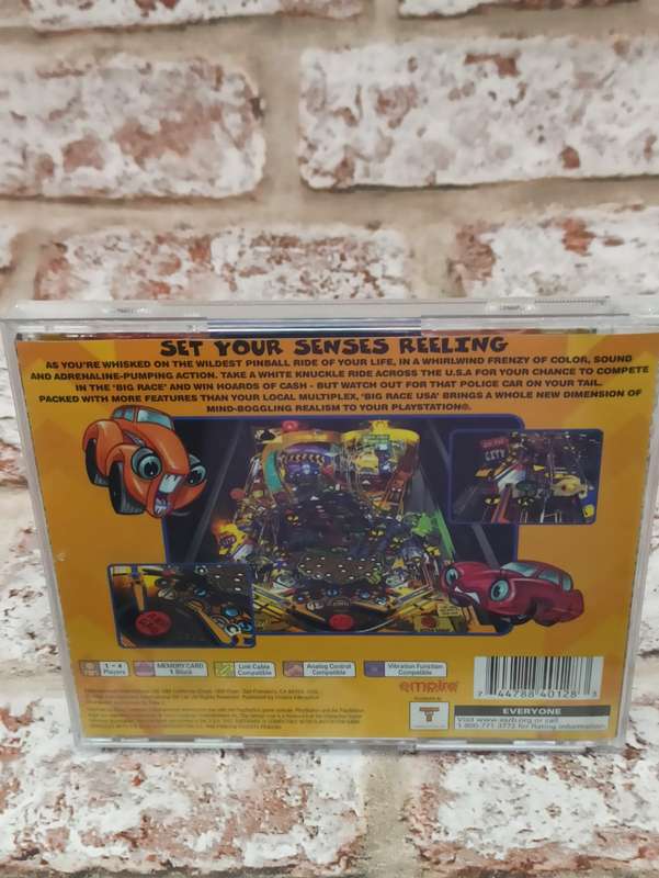 Pro Pinball Big Race USA : PS1 NTSC