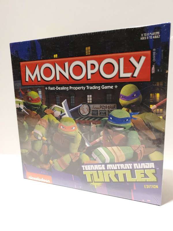 Teenage Mutant Ninja Turtles Monopoly 2014 Hasbro Edition : (NEW)