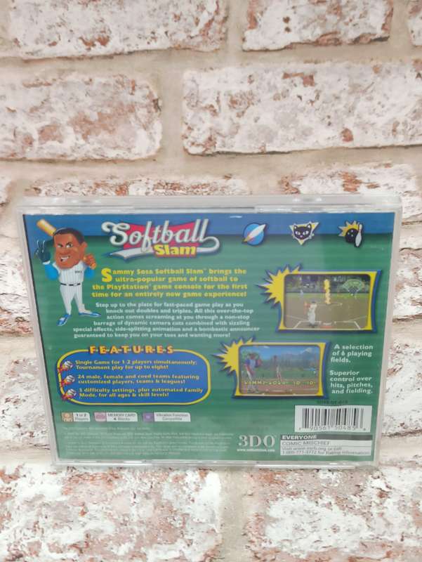 Sammy Sosa Softball Slam : PS1 NTSC