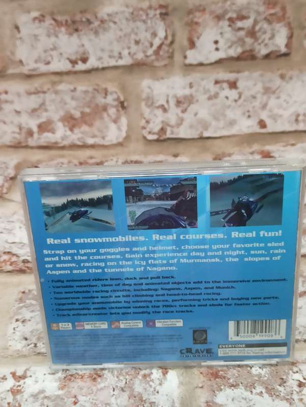 Sno-Cross Championship Racing : PS1 NTSC