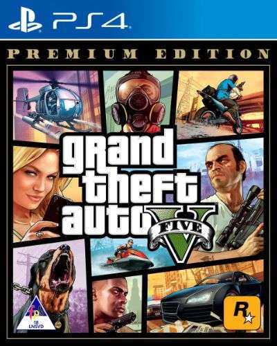 Pre-Owned PS4 GTA V
