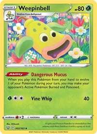 Weepinbell 002/163 - Battle Styles