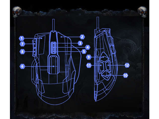 Aula Tarantula Death Coil Gaming Mouse