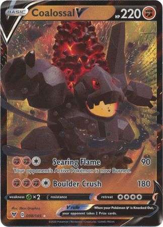 Coalossal V 098/185 - Pokemon Vivid Voltage