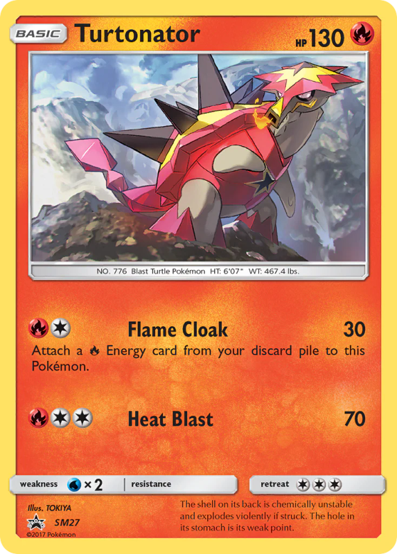 Turnator SM27 - Pokemon Sun and Moon Promo