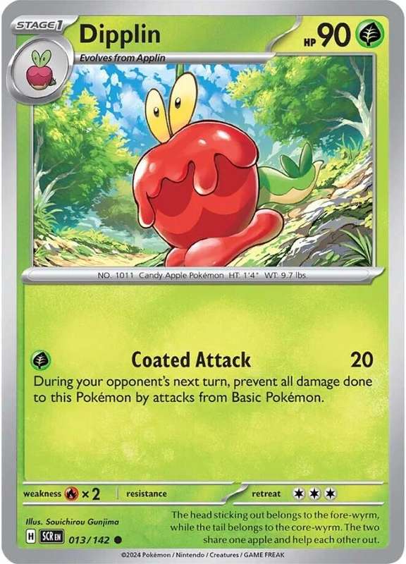 Dipplin 013/142 - Pokemon Stellar Crown