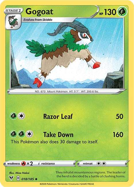 Gogoat 018/185 - Pokemon Vivid Voltage