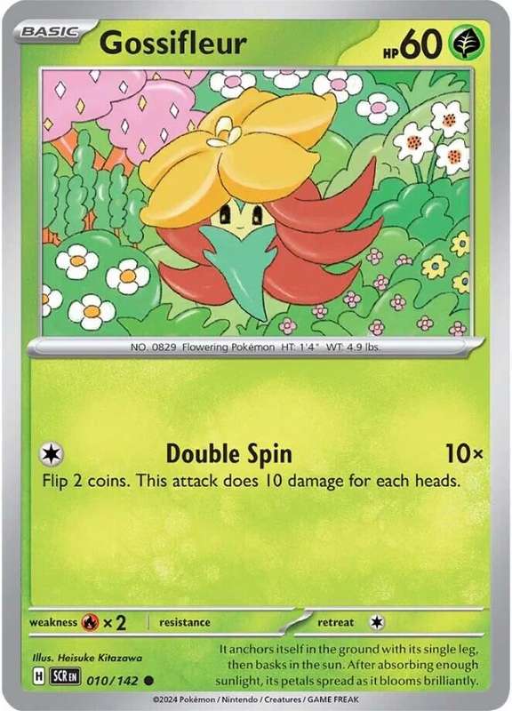 Gossifleur 010/142 - Pokemon Stellar Crown