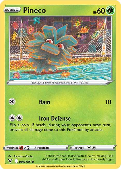 Pineco 008/185 - Pokemon Vivid Voltage