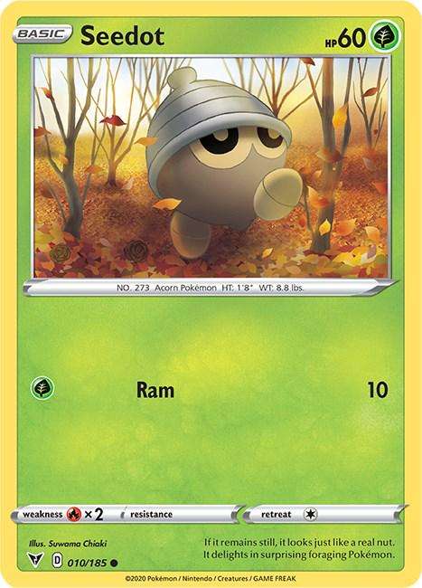Seedot 010/185 - Pokemon Vivid Voltage