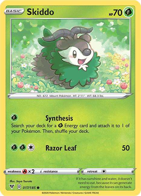 Skiddo 017/185 - Pokemon Vivid Voltage