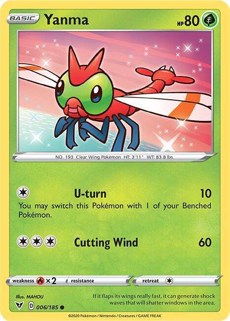 Yanma 006/185 - Pokemon Vivid Voltage