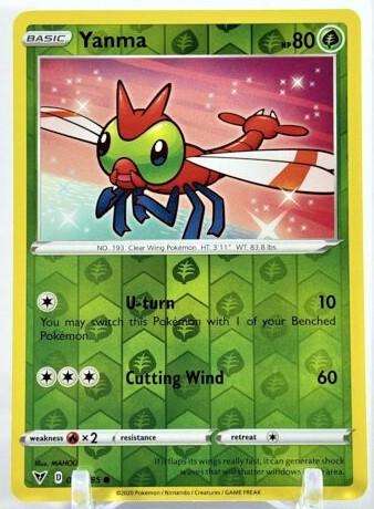 Yanma Reverse Holo 006/185 - Pokemon Vivid Voltage