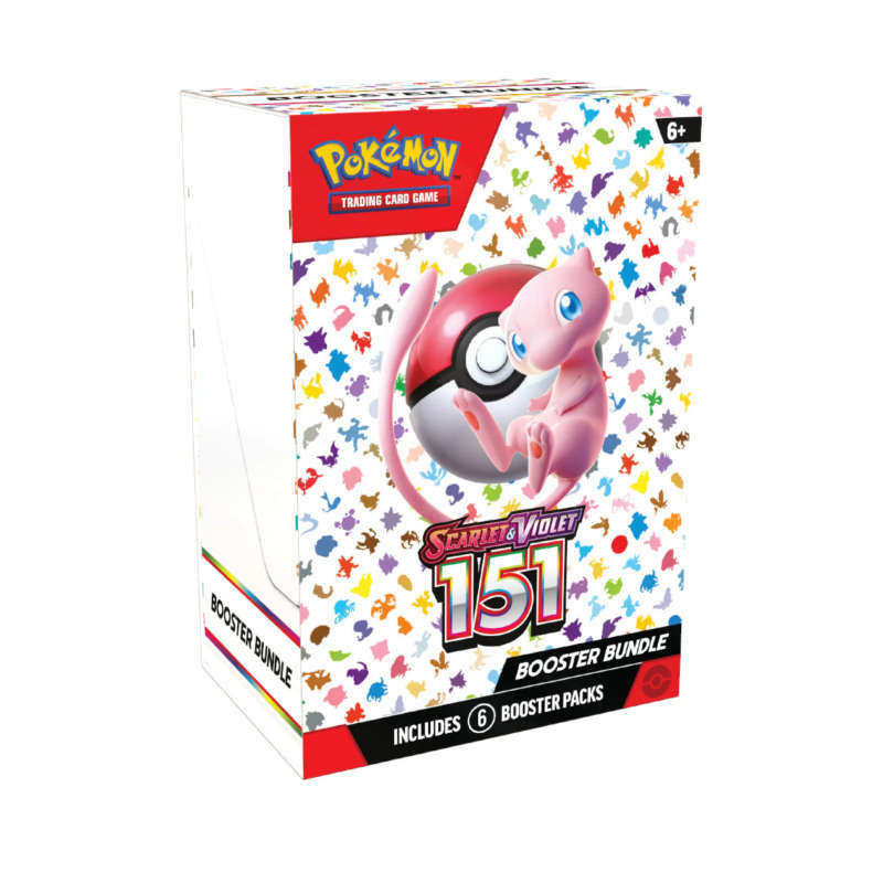 Pokémon: Scarlet &amp; Violet - 151 - 6 Booster Bundle