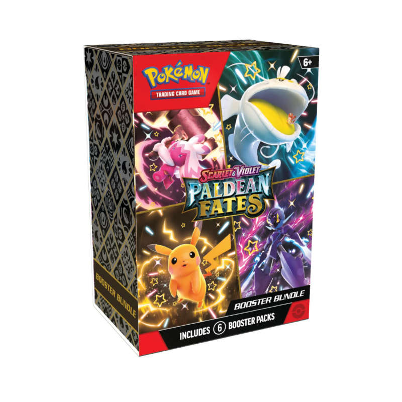 Pokémon Scarlet & Violet Paldean Fates - Booster Bundle