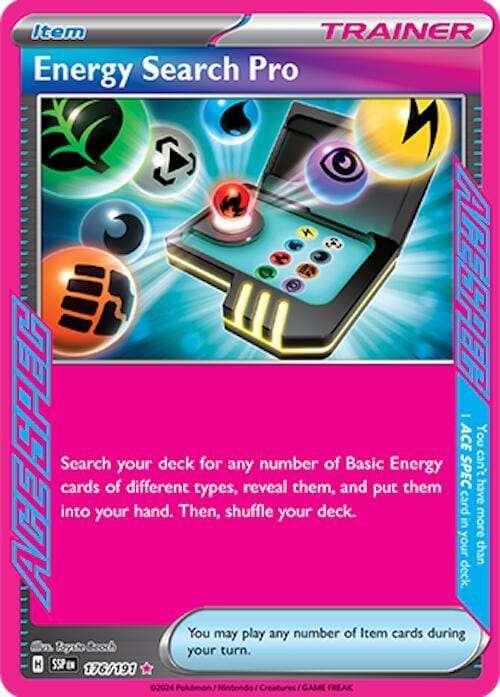 Energy Search Pro 176/191 - Pokemon Surging Sparks