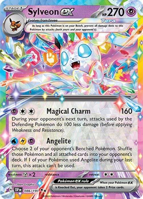 Sylveon ex 086/191 - Pokemon Surging Sparks