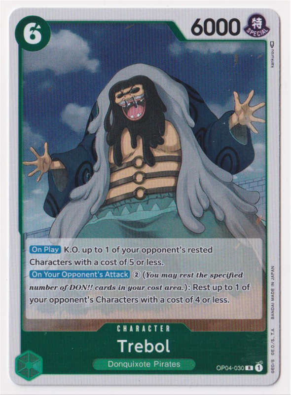 Character Trebol - Kingdoms of Intrigue (OP04)