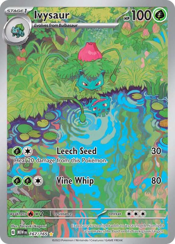 Ivysaur 167/165 - Pokemon 151
