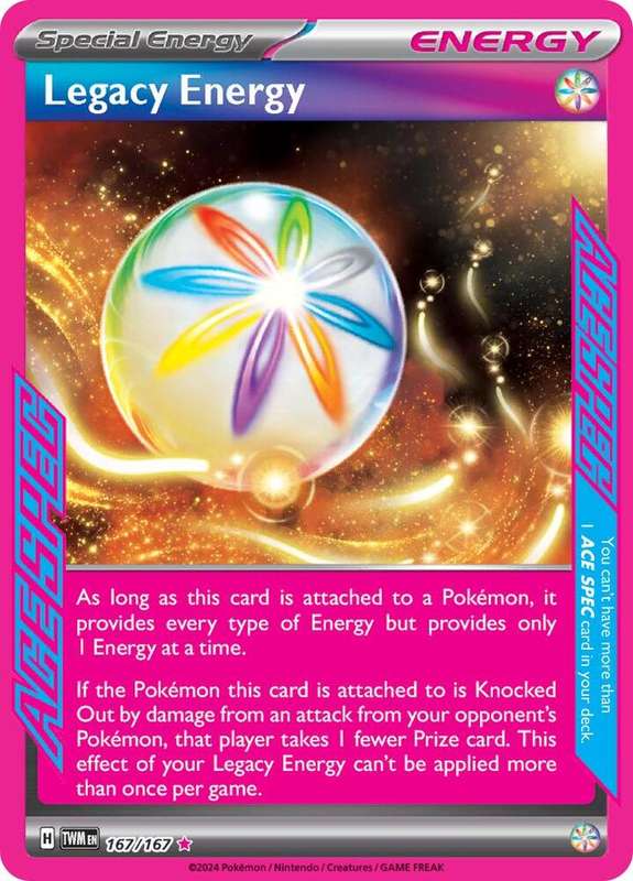 Legacy Energy 167/167 - Pokemon Twilight Masquerade