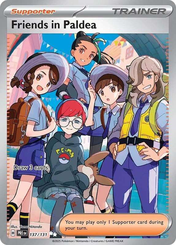 Friends in Paldea 137/131 - Pokemon Prismatic Evolutions