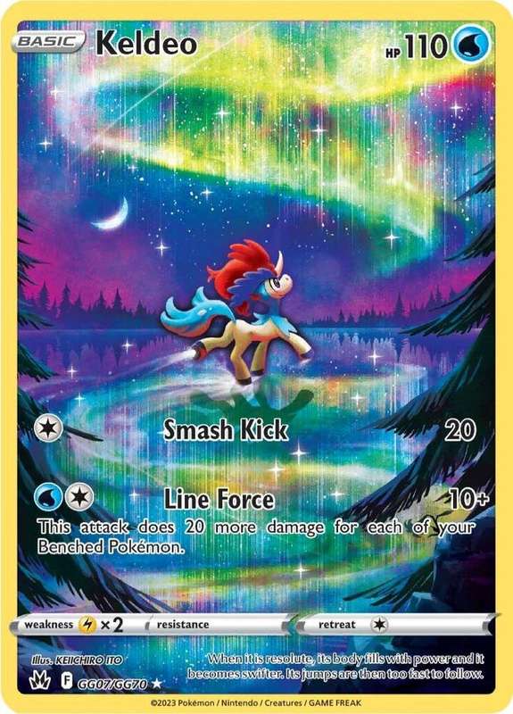 Keldeo GG07/GG70 - Pokemon Crown Zenith: Galarian Gallery