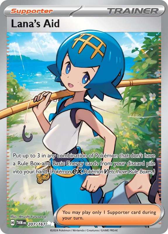 Lana's Aid 207/167 - Pokemon Twilight Masquerade