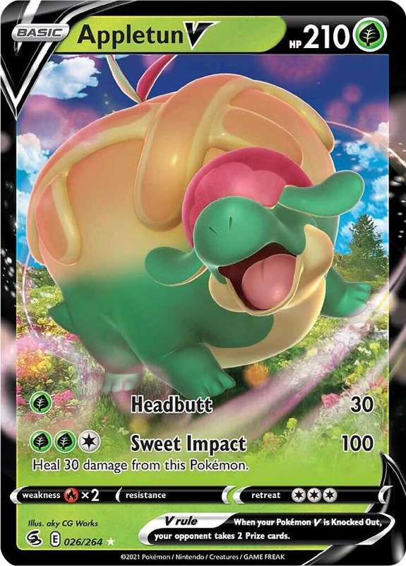 Appletun V 026/264 - Pokemon Fusion Strike