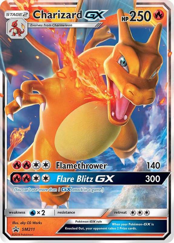Charizard GX SM211 - Pokemon Sun & Moon Promo