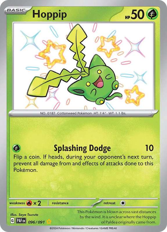 Hoppip 096/091 - Pokemon Paldean Fates