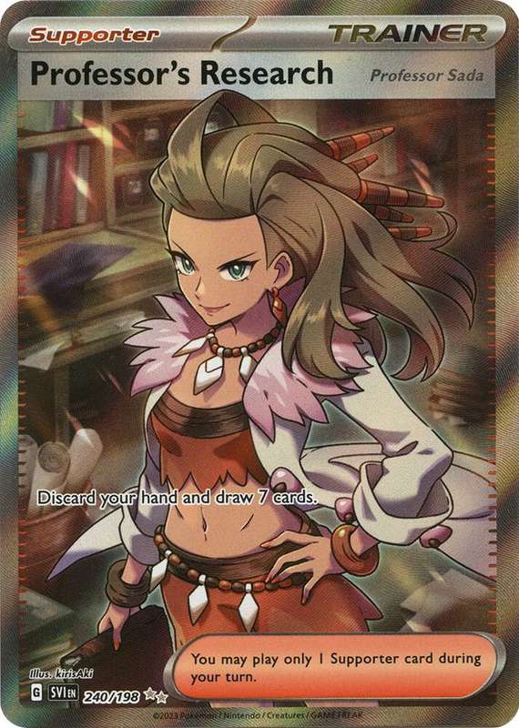Professor's research 240/198 - Pokemon Scarlet & Violet Base Set